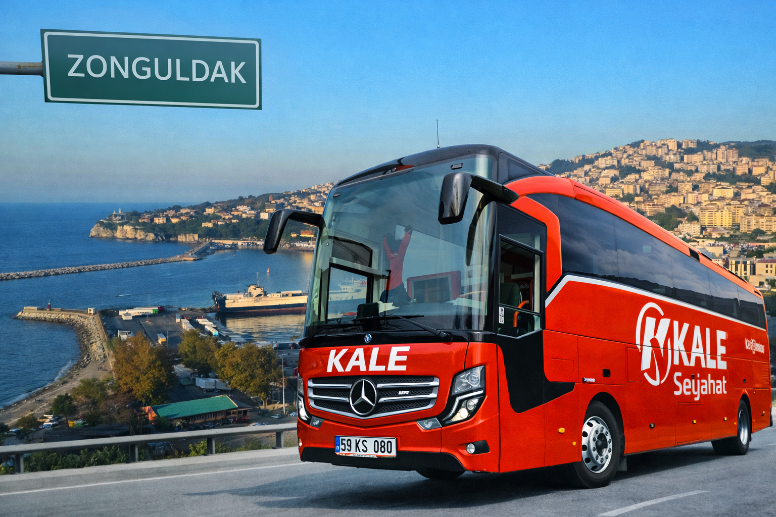 Ankara Zonguldak Otobüs Bileti Kale Seyahat ile Konforlu Yolculuk