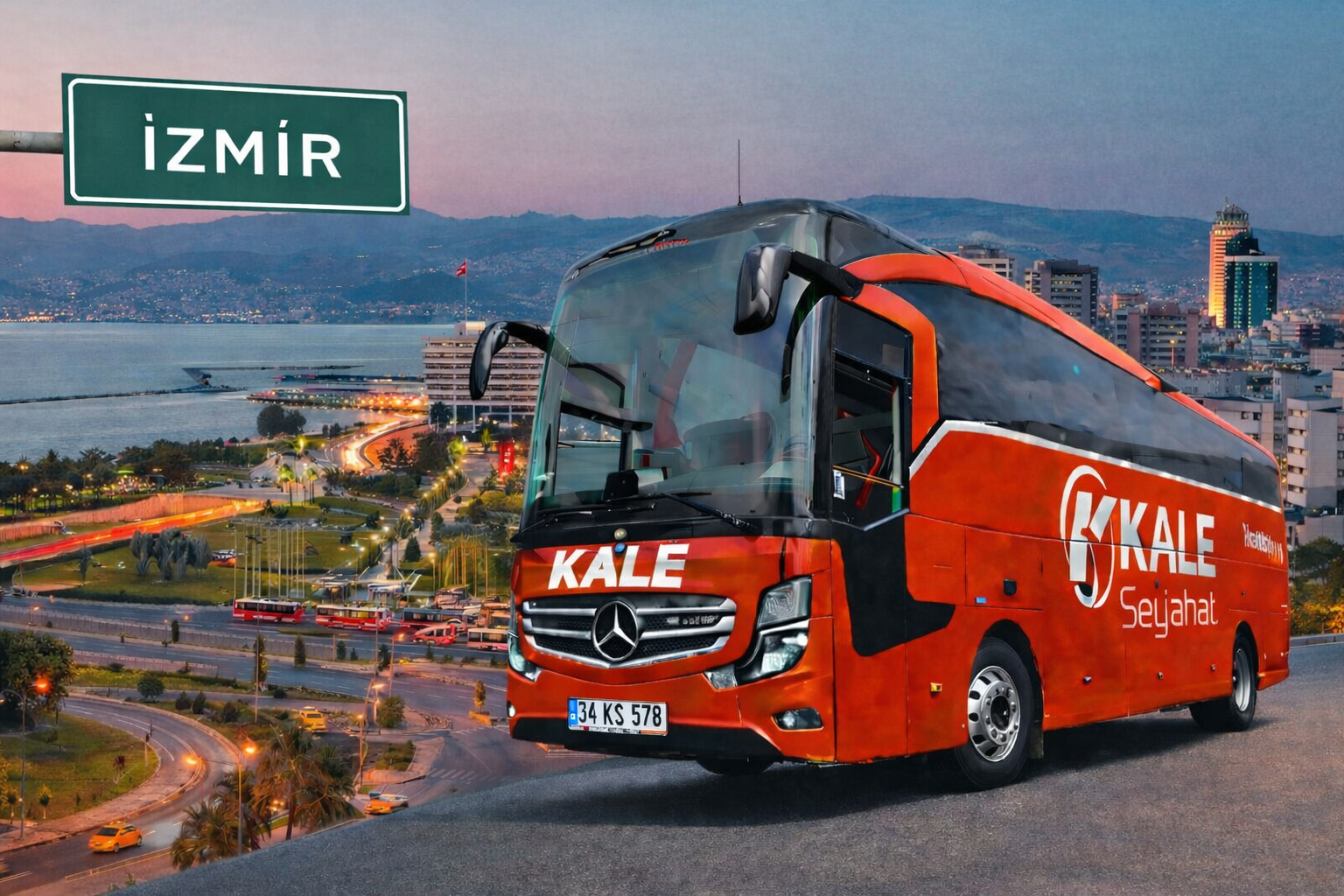 Vize İzmir Otobüs Bileti 2026 Kale Seyahat Sefer Saatleri, Fiyatlar ve Yolculuk Süresi