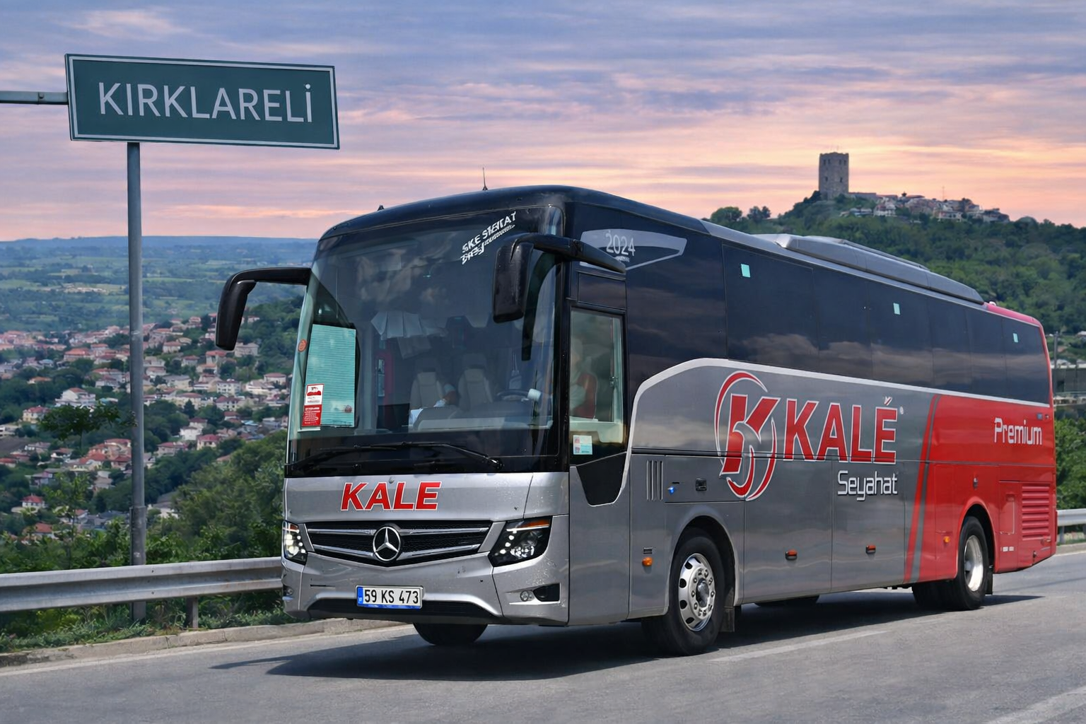 İstanbul Kırklareli Otobüs Bileti Uygun Fiyatlarla Kale Seyahat