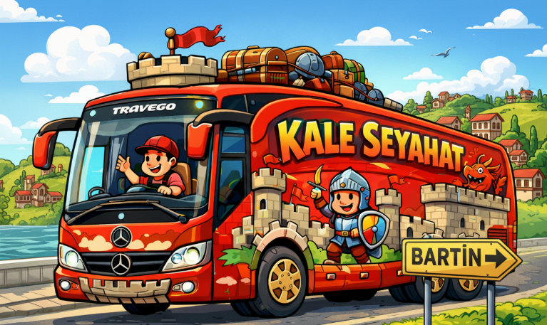 İstanbul  Bartın Otobüs Bileti Kale Seyahat