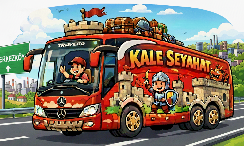 İstanbul Çerkezköy Otobüs Bileti Kale Seyahat