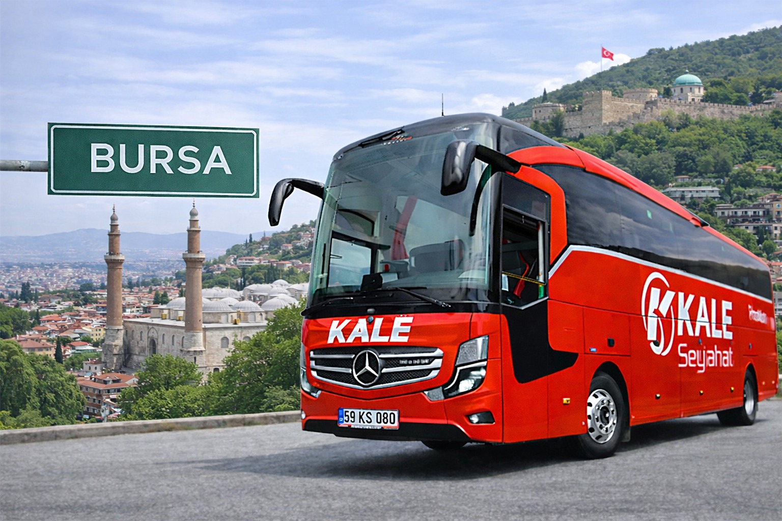 İstanbul  Bursa Otobüs Bileti Kale Seyahat